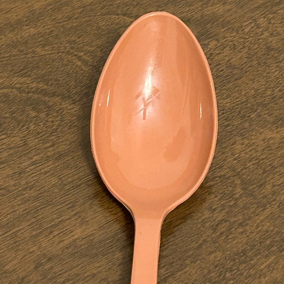 VINTAGE ECKO 11" PLASTIC SERVING SPOON ~ USA! - Picture 2 of 5